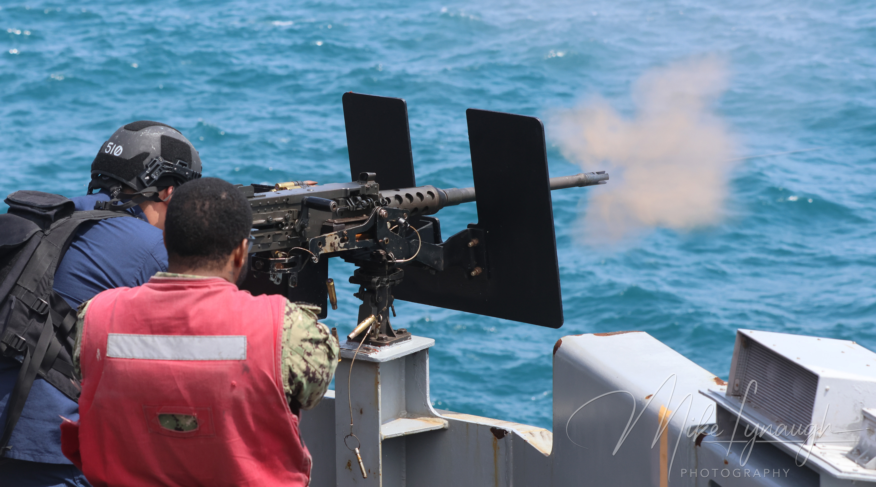 Firing into the Atlantic