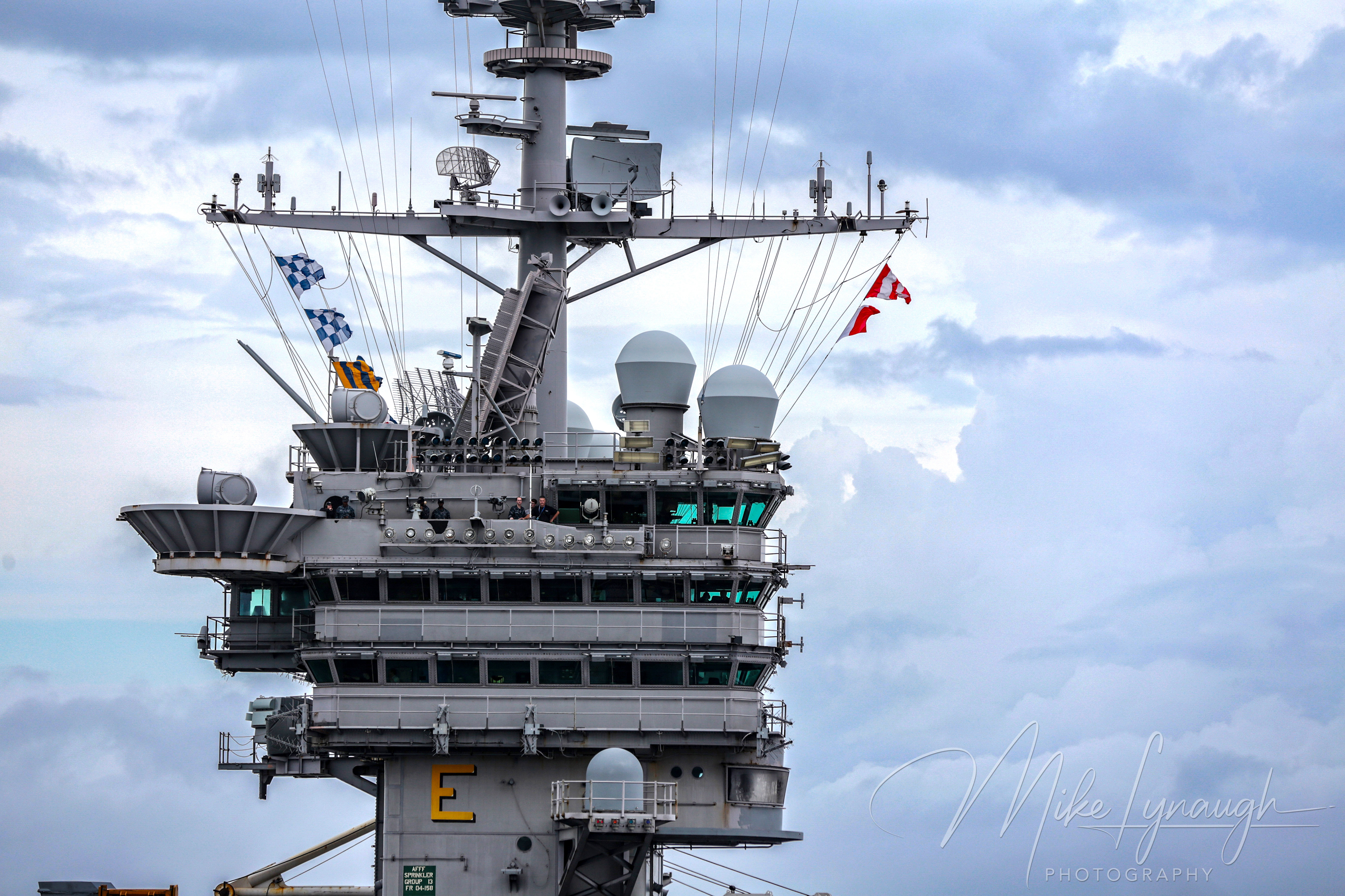 USS Gerald R Ford Superstructure