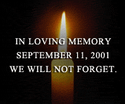 In loving memory of September 11, 2001